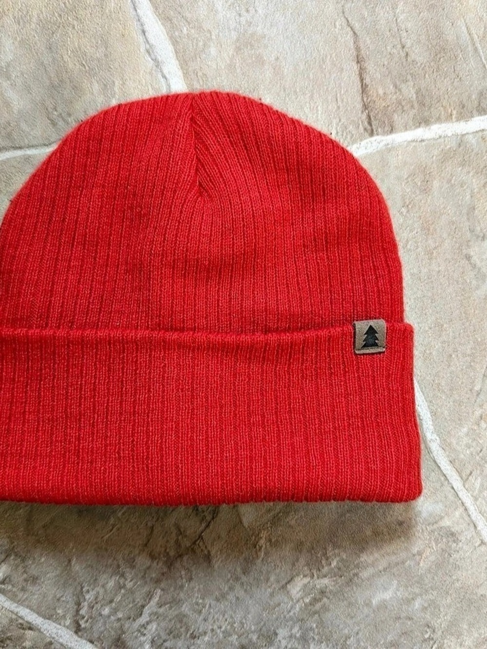 George Orange Fleece-Lined Beanie Like New